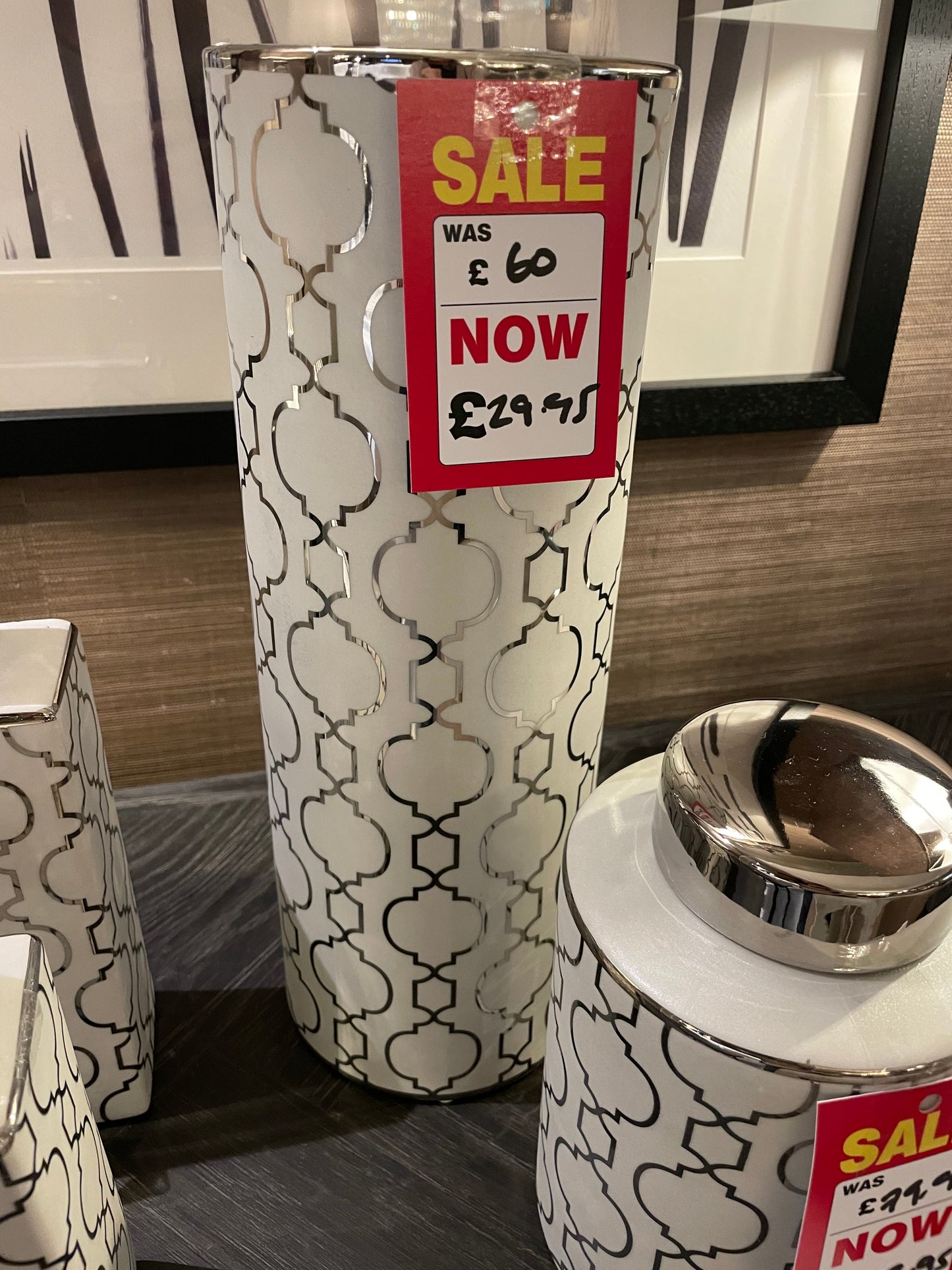 Vase bargains collect only