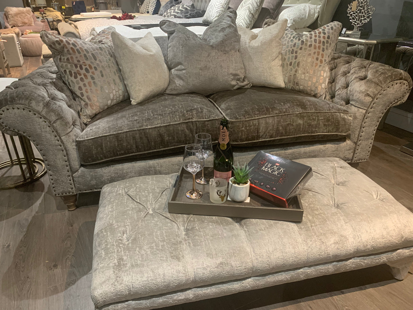 WESTBRIDGE Large Byron Keaton scatterback sofa last one almost half price