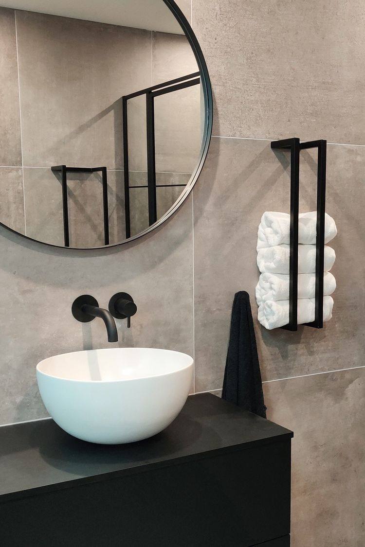 Bergen slim frame round mirror d80 cm CLEARANCE OFFERS Collect silver half price 89.95