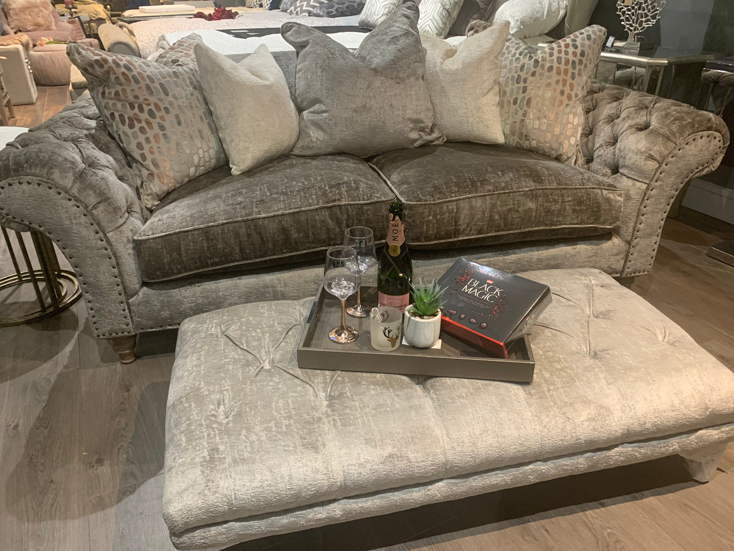 WESTBRIDGE Large Byron Keaton scatterback sofa last one almost half price