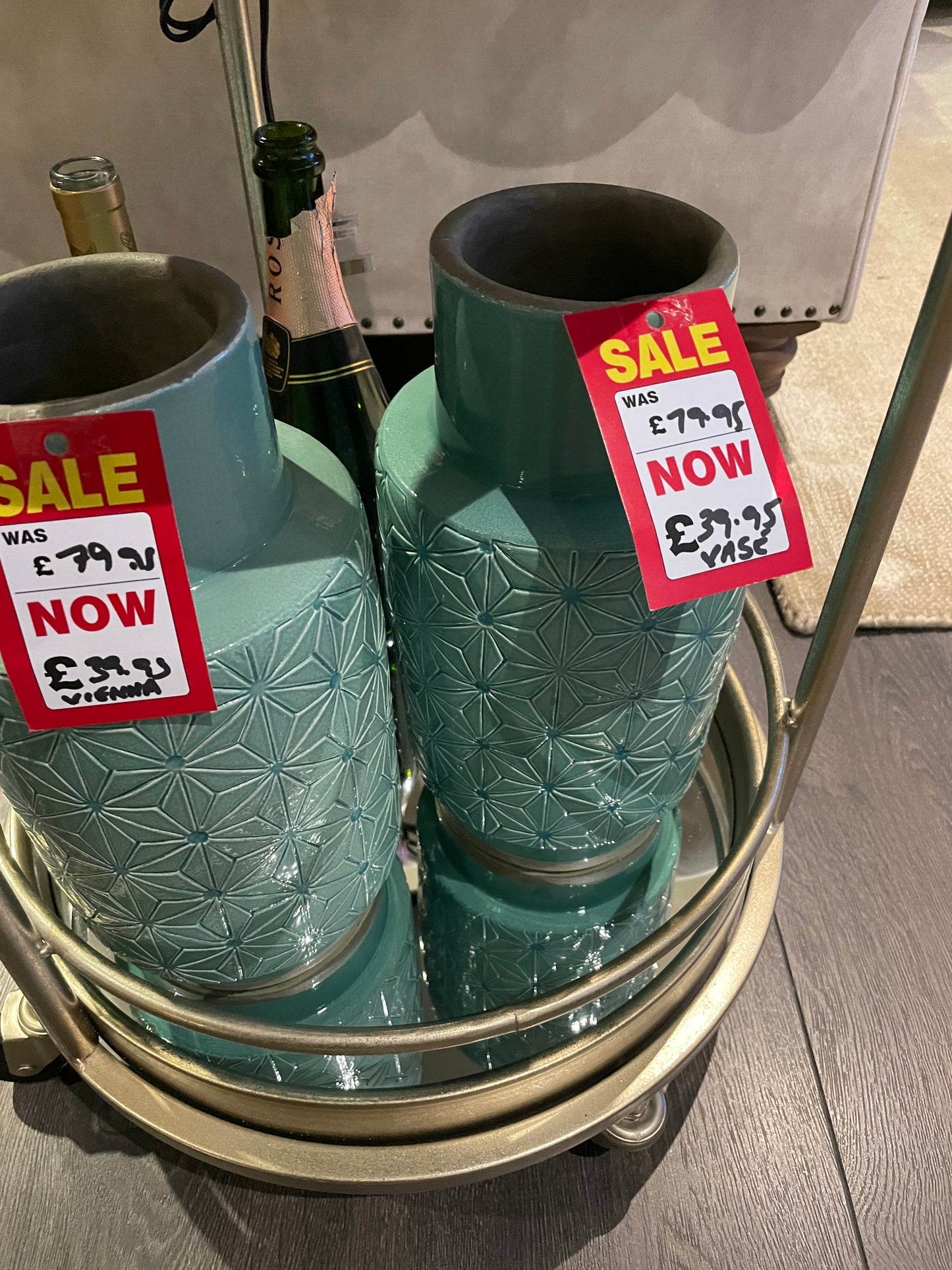 Vase bargains collect only