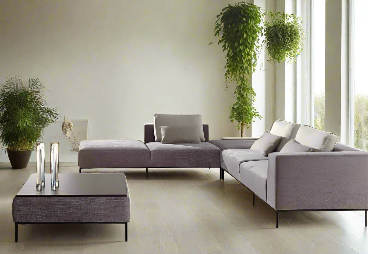 Bibi XL contemporary corner sofa set in modular sections half price sofa and table group instore purchase only