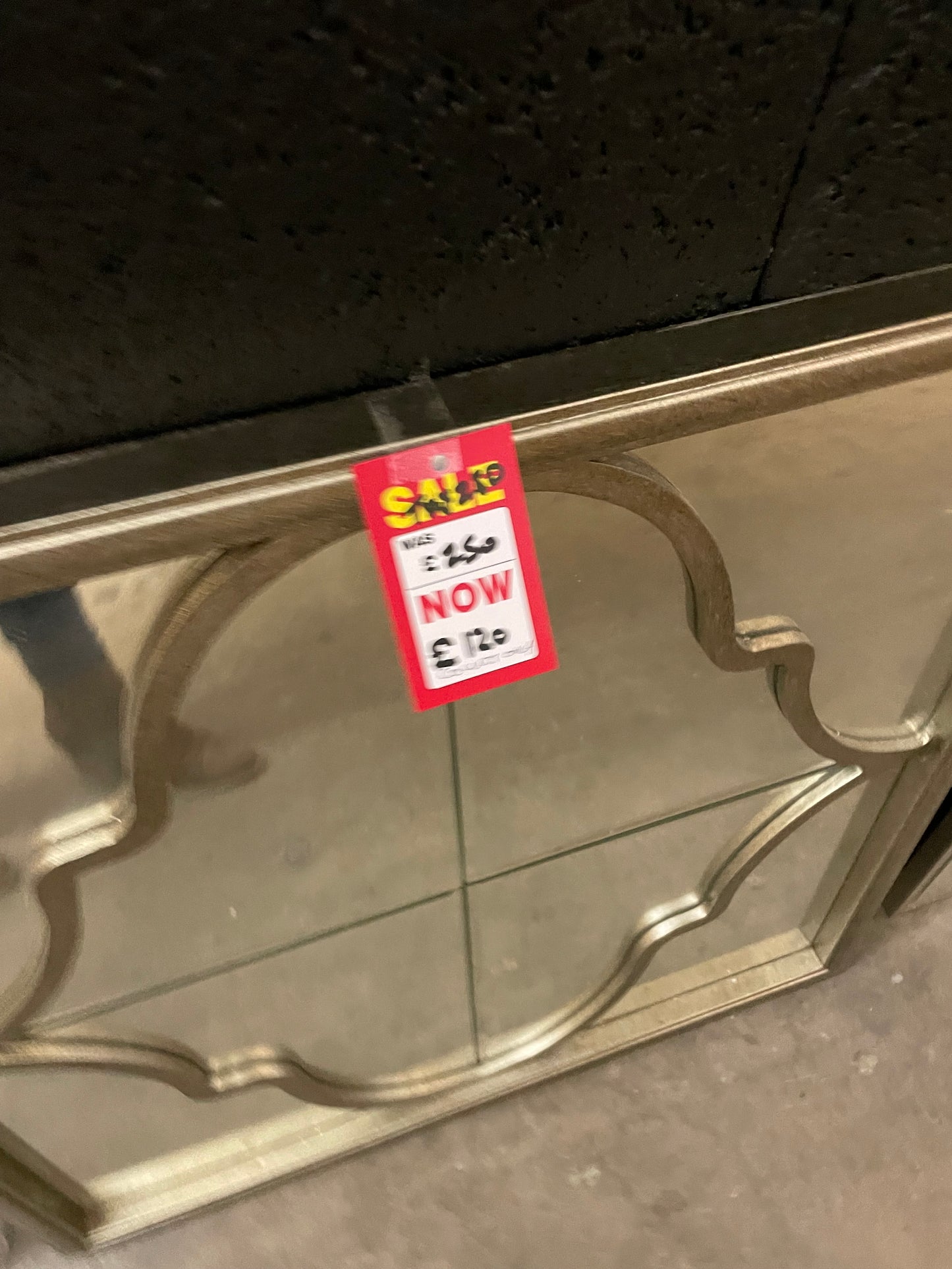 Marrakech square mirror ex showroom HALF PRICE DEAL in our warehouse