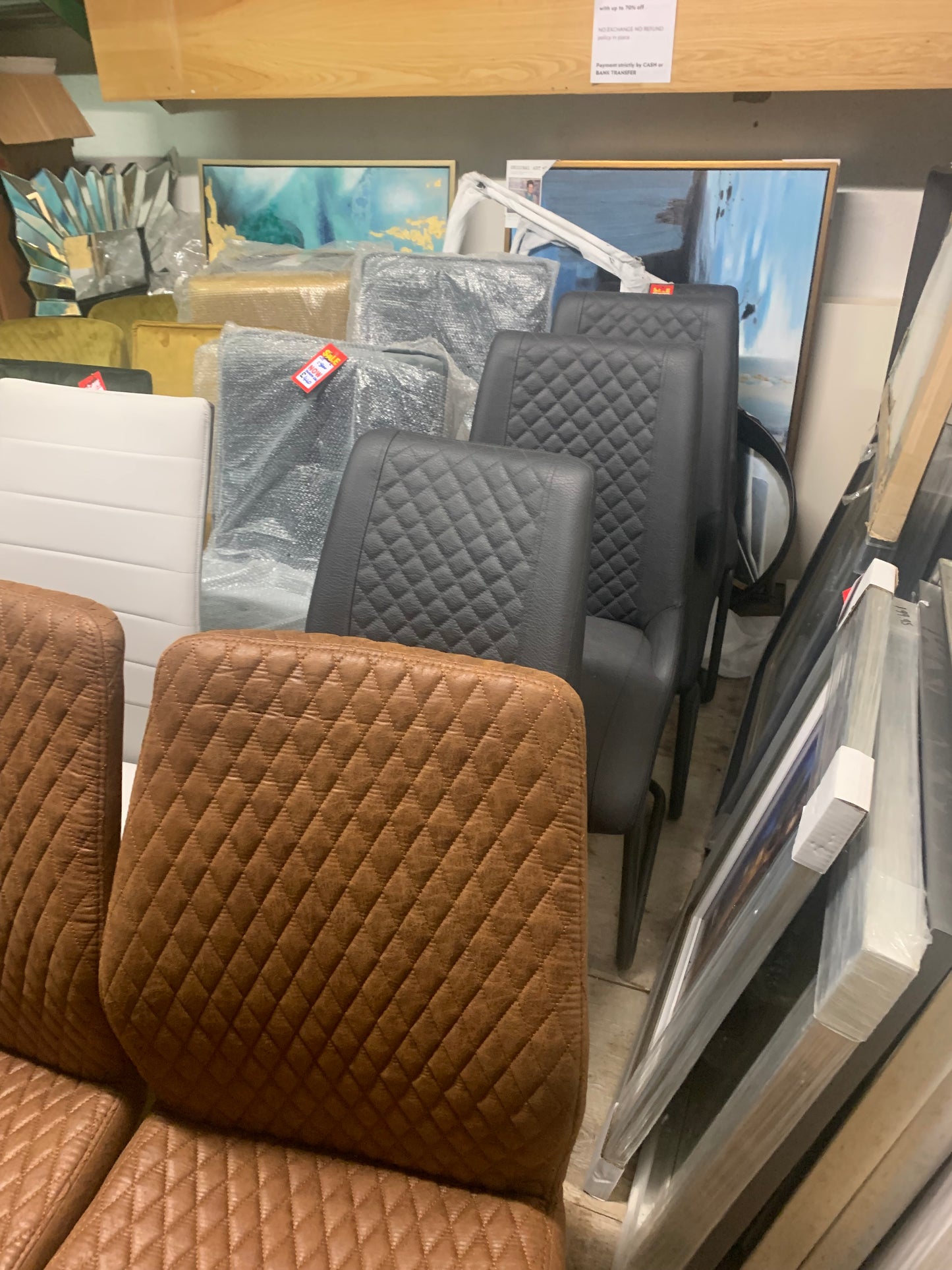 Dining chairs on clearance. Pop in to view all instore