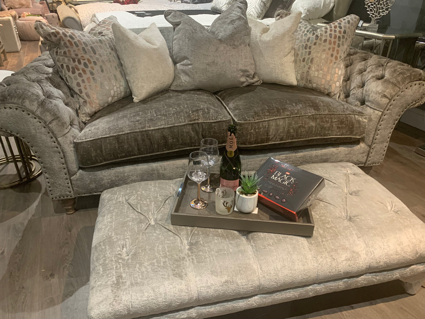 WESTBRIDGE Large Byron Keaton scatterback sofa last one almost half price
