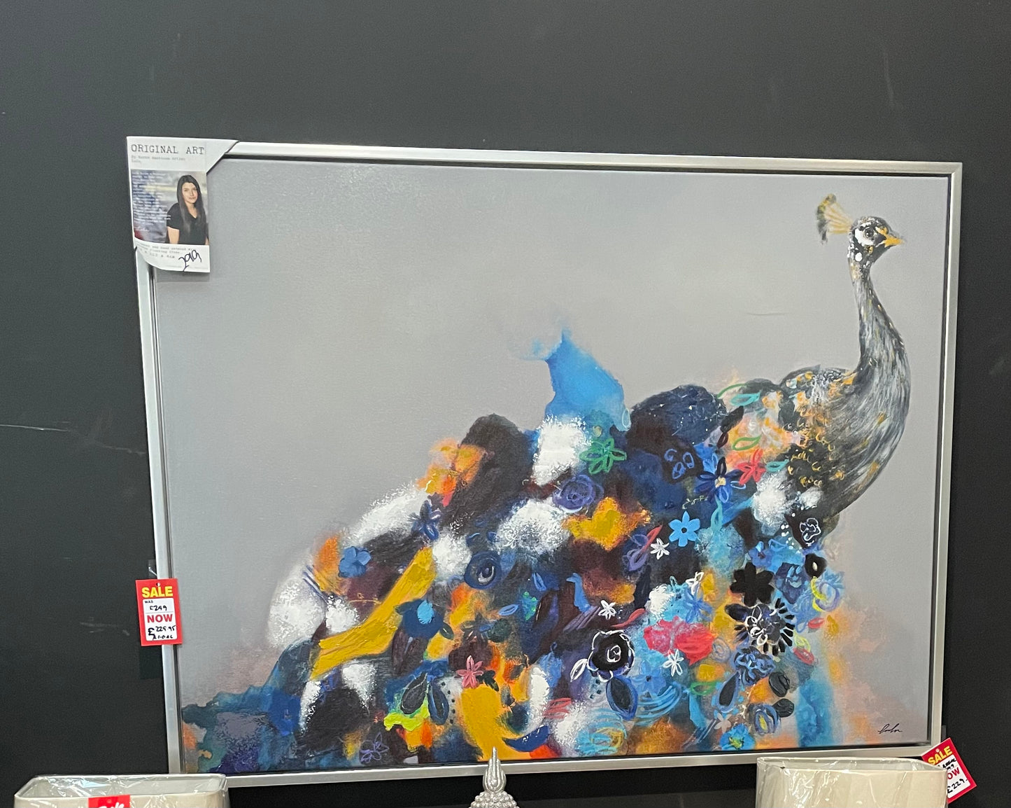 Scatter Box Art Regal 121.9X91.4X3.8cm clearance wall art