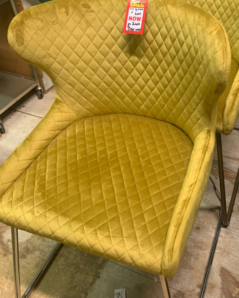 Carla by Signature dining chair in lime teal or grey for click n collect