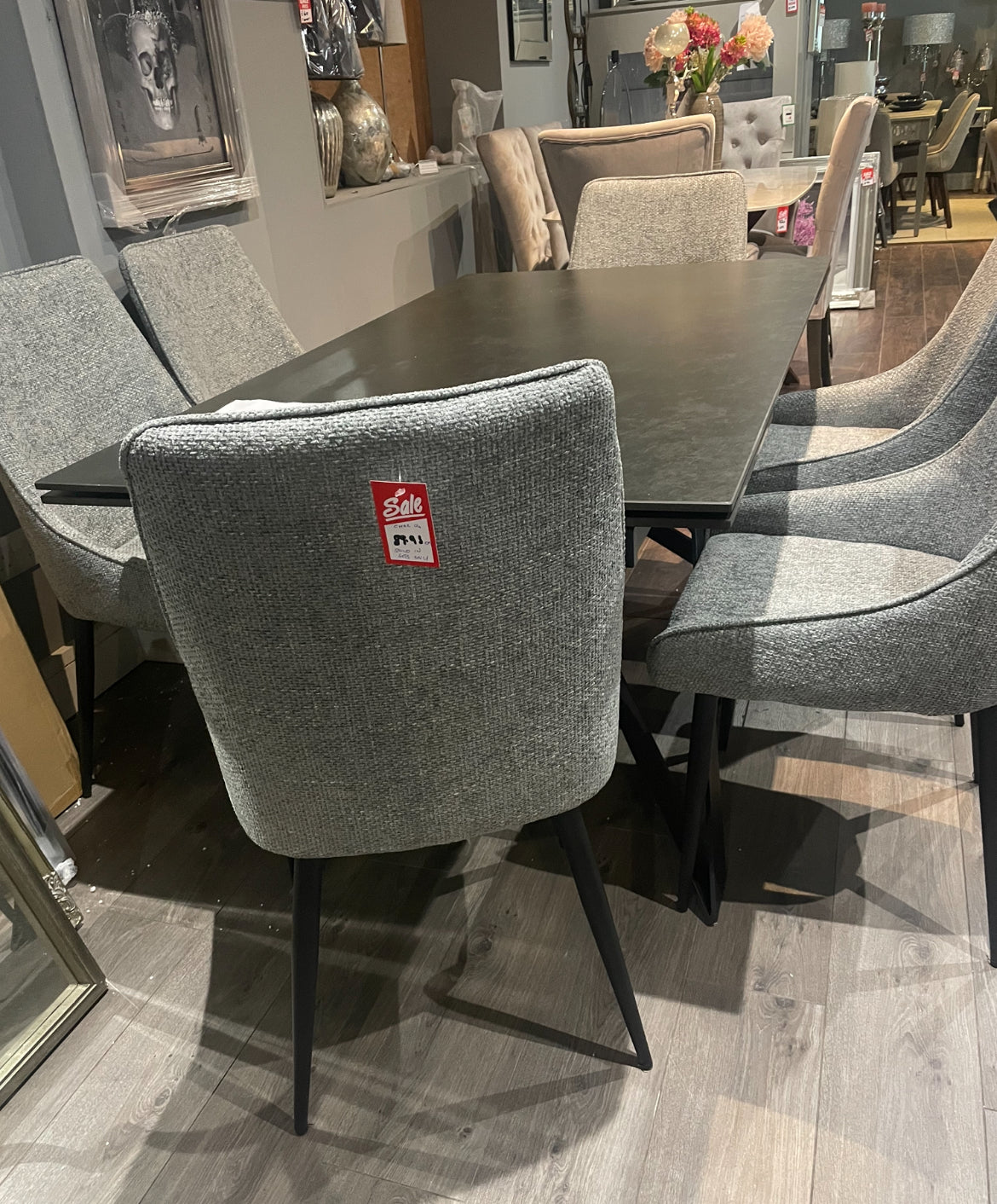 Charlotte dining chairs reduced