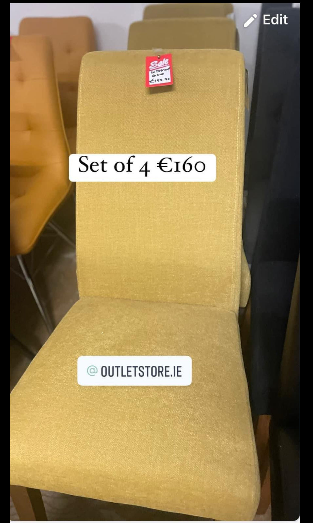 Monaco grey gloss dining table 120 cm clearance new in box pay instore