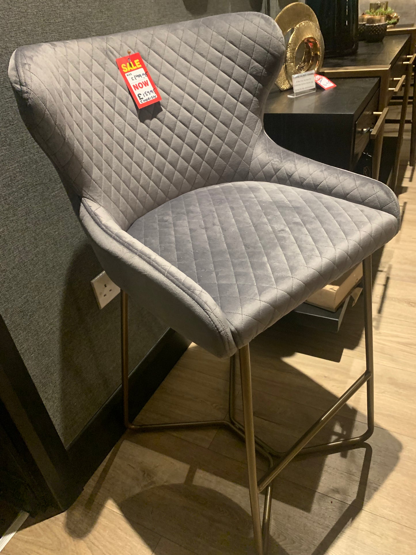 Cherish counter bar stools reduced to clear instore collection set of 3