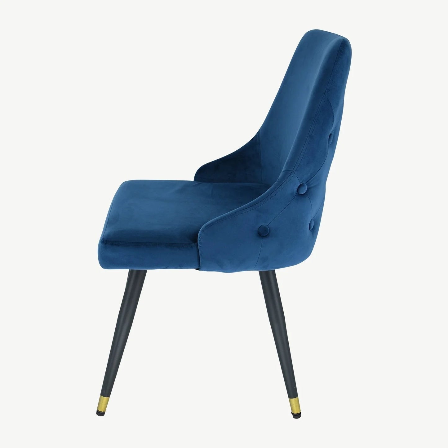 Ava dining chairs with gold cap on clearance almost half price offer. Disposal complete sets only