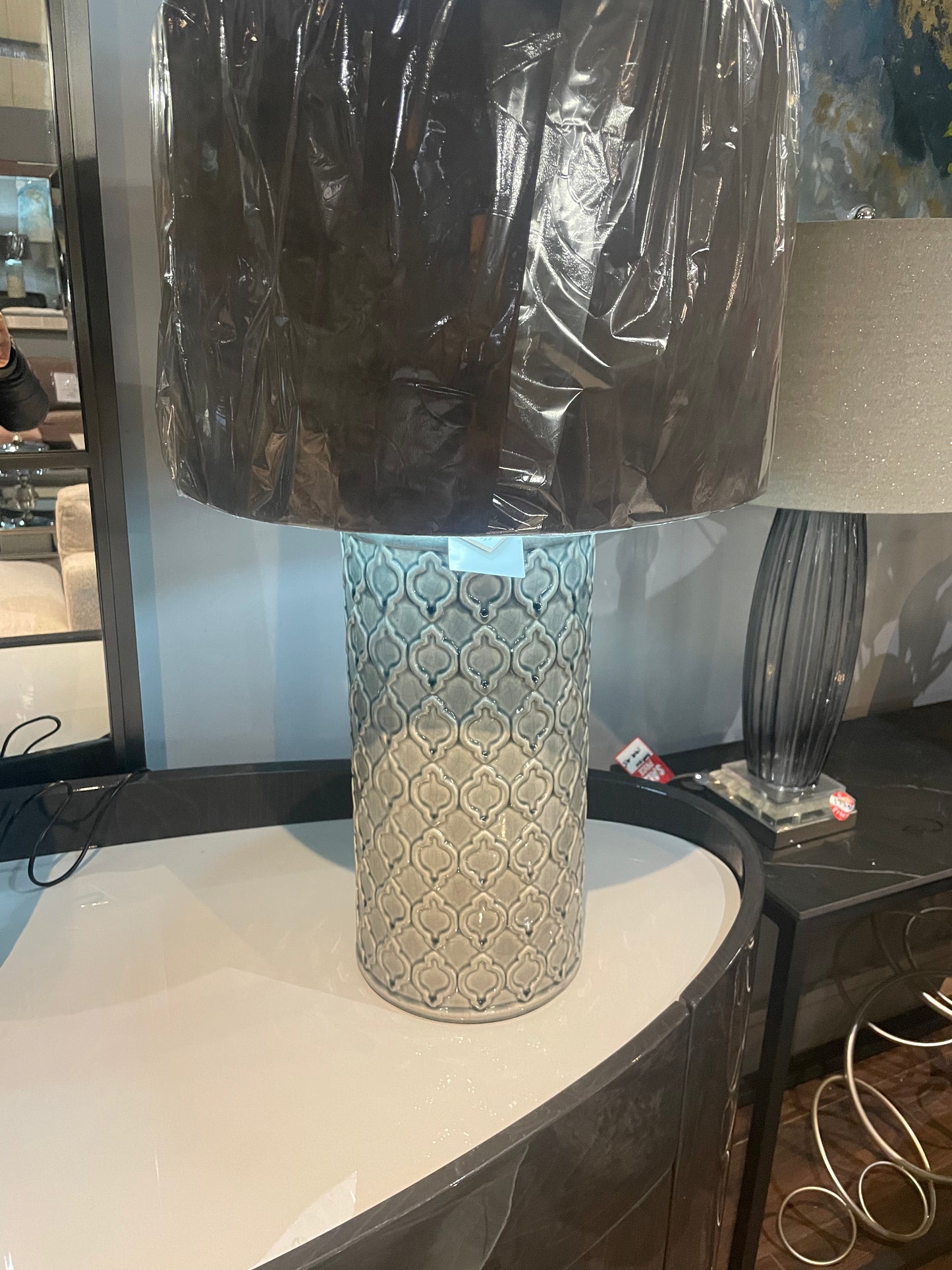 Quinn ceramic table lamps set of 2 TBC.