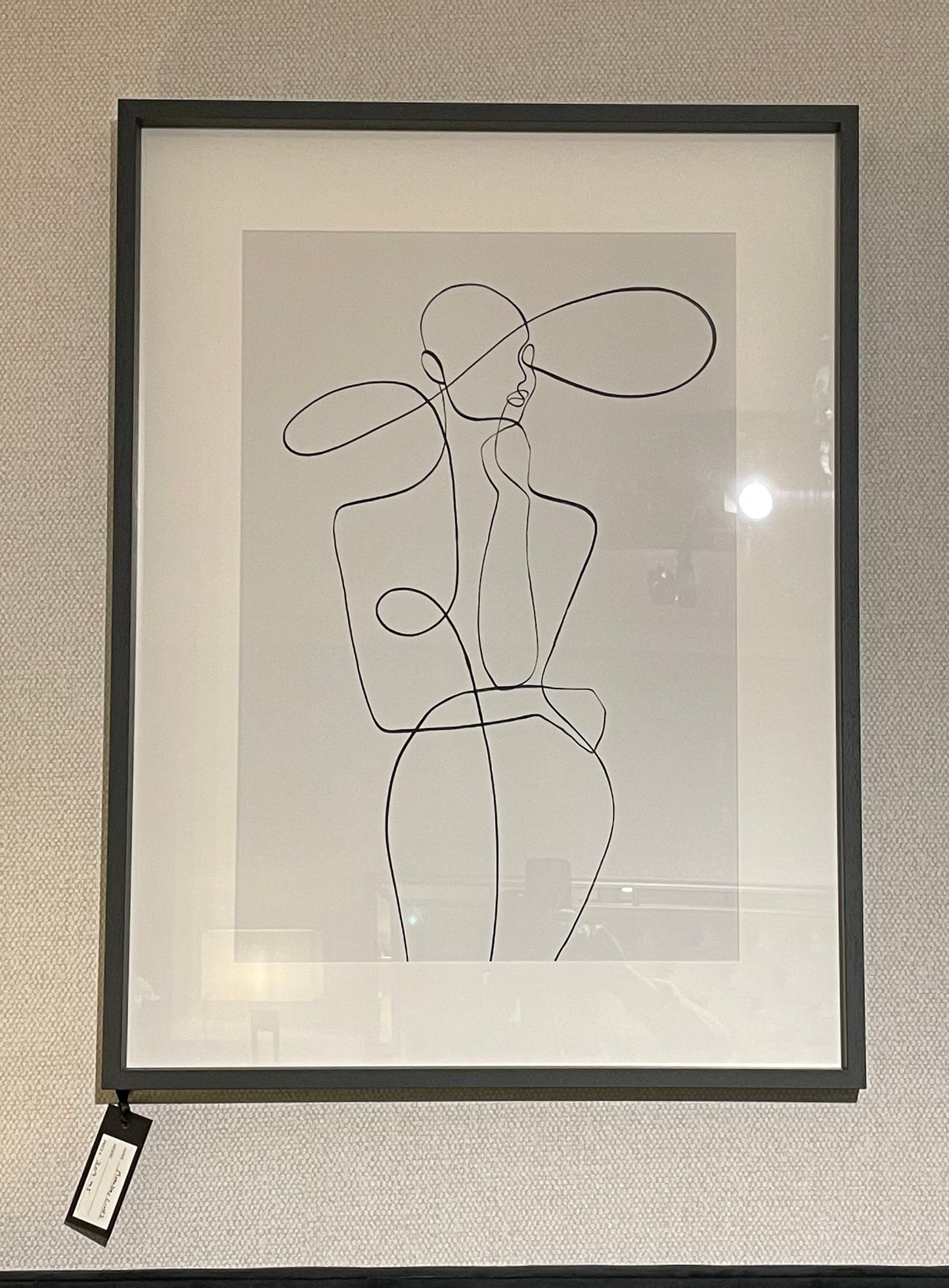 Exclusive large framed pictures for collection ( lines )