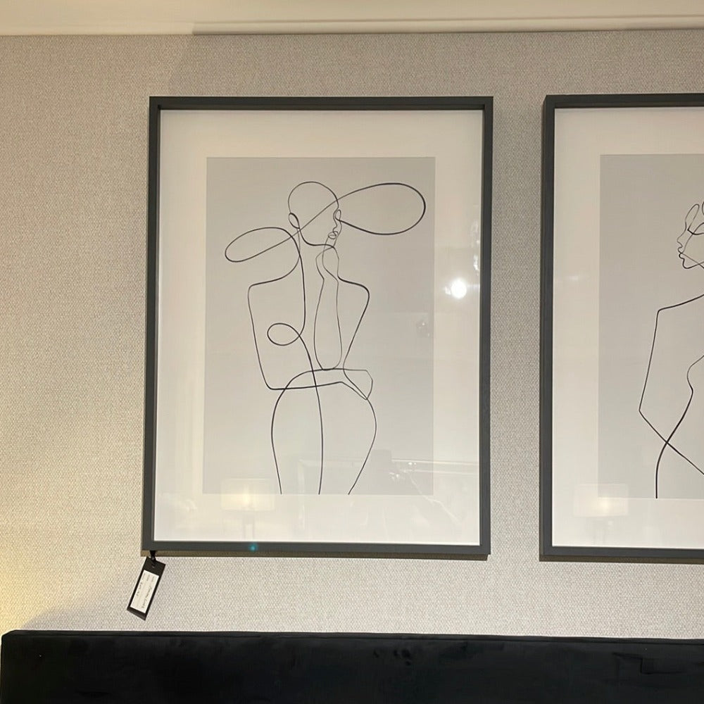 Exclusive large framed pictures for collection ( lines )