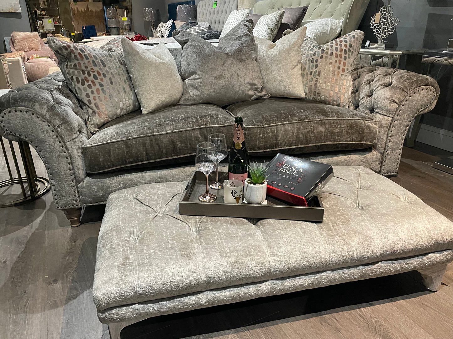 WESTBRIDGE Large Byron Keaton scatterback sofa last one almost half price