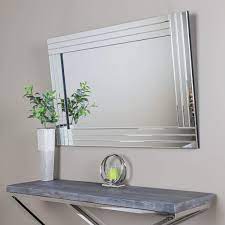 Triple line bar mirror 60 x 80 cm CLEARANCE Click N Collect only