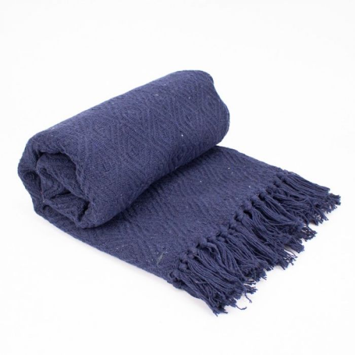 Diamond throw by Malini REDUCED to half price-throws-Renaissance Design Studio