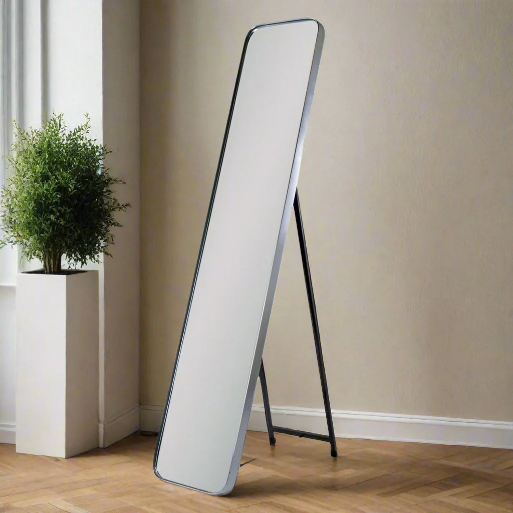 Arlene 150 cm dressing mirror with stand . Pay Instore only