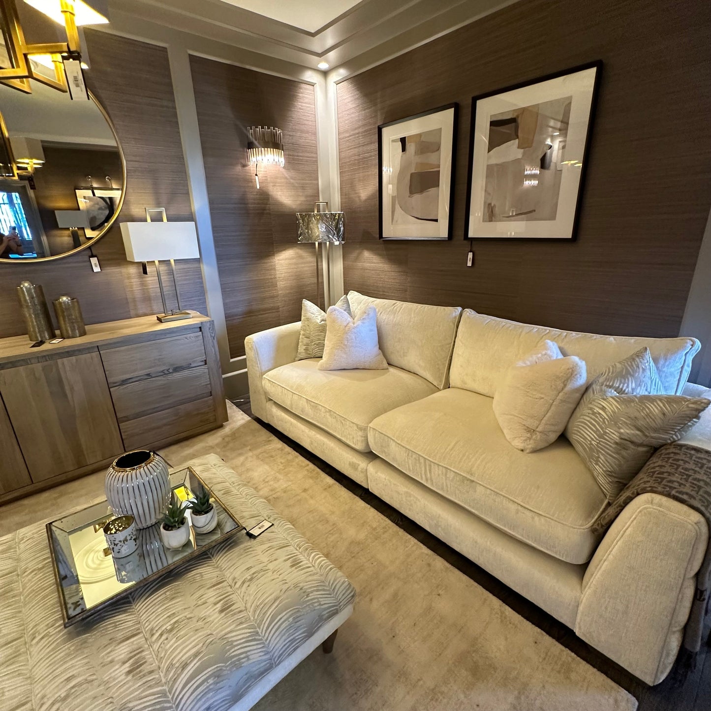 Valentino bespoke sofa collection by Whitemeadow with free scatters made for YOU AF-large sofa custom made-Renaissance Design Studio