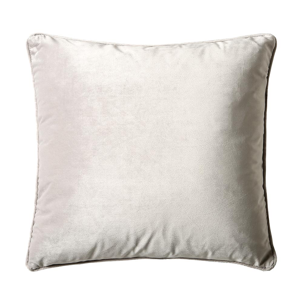 Bellini Velour Plain Velvet feather filled cushions in 58cm