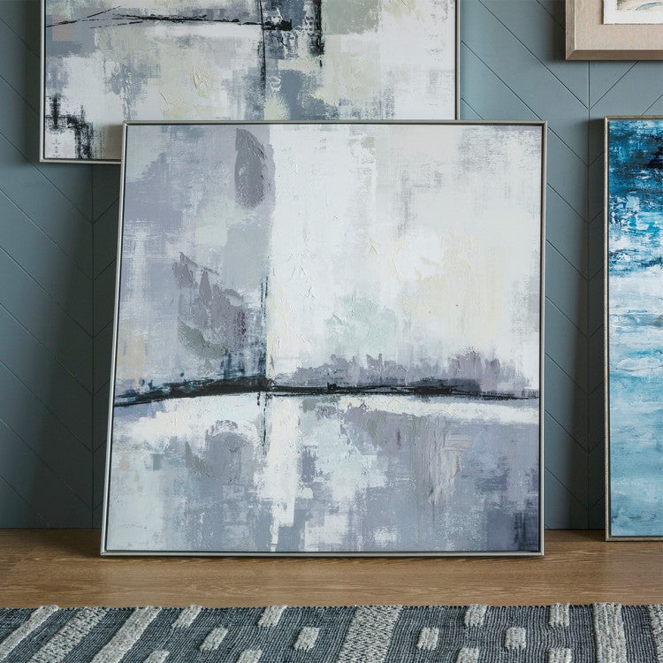 Urban City Pacific Skyline Framed Art. INSTORE collection only