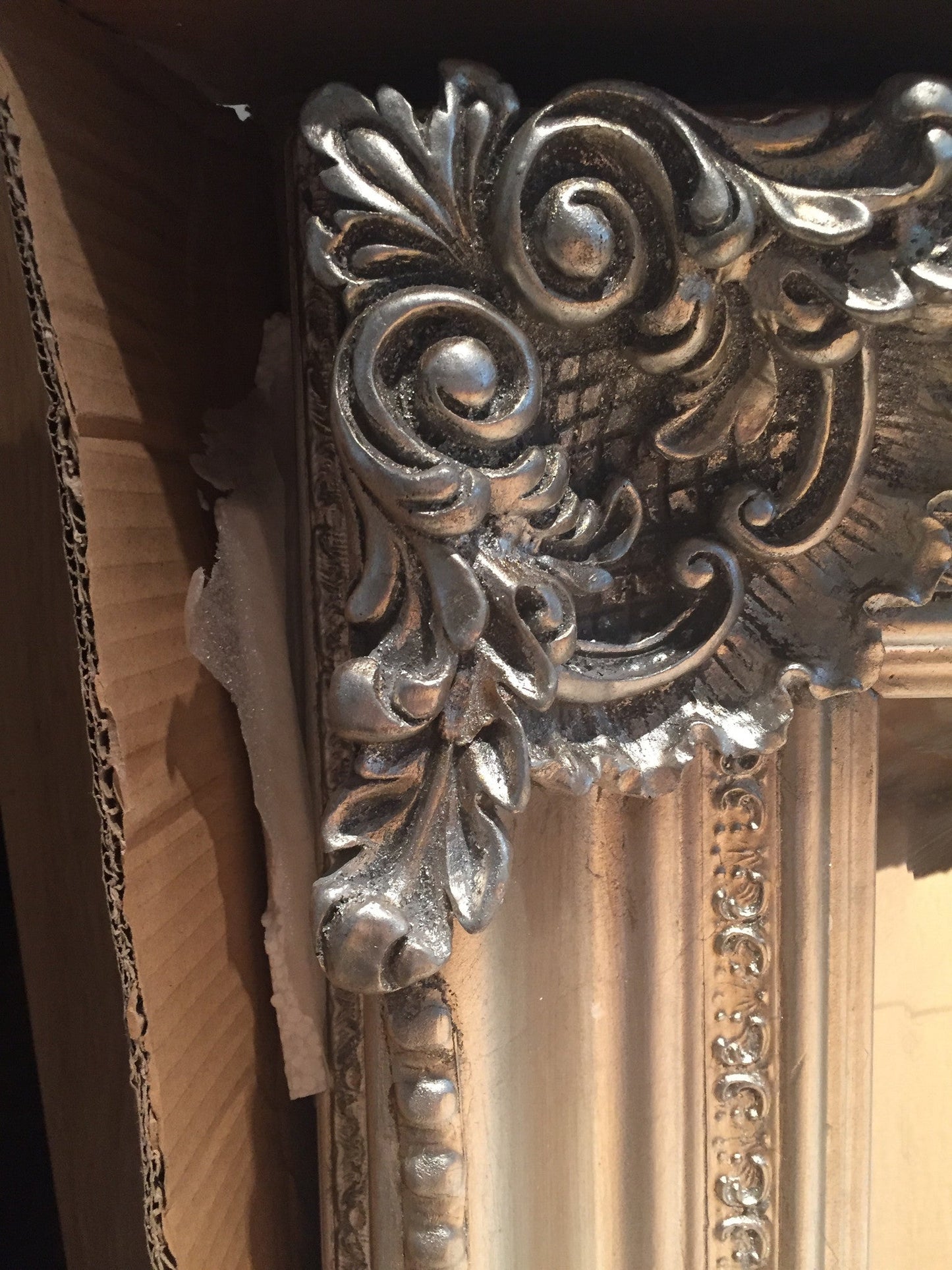 XL French Swept McG Mirror Silver 7ft /210cm