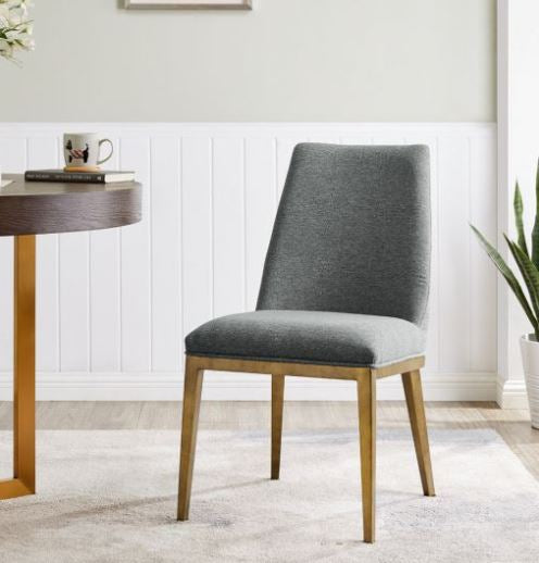 Bay grey Dining Chair Linen half price if paid in-Store ( full sets of 6 only) disposal sale.