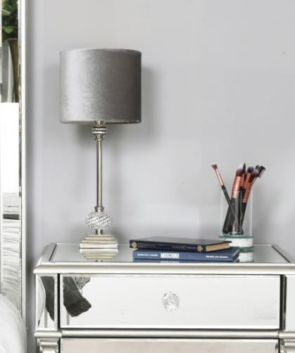 Diamanté ball Table Lamp with Shade