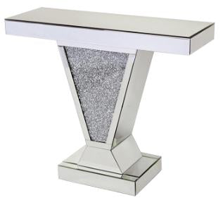 Diamonds console table 98 in 90 Cm for instore purchase only