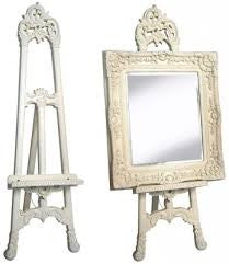 Antiqued Easel Champagne