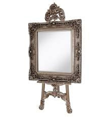 Antiqued Easel Champagne