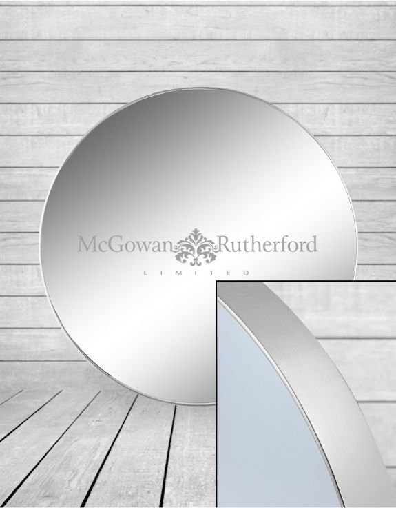Arlene Round Mirror SILVER Or gold 70 cm. Clearance