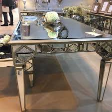 Marrakech Mirrored 180 cm Dining Table REDUCED TO CLEAR Instore purchase for collection .