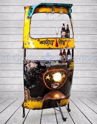Upcycled Vintage Scooter urban Bar CLEARANCE OFFER ! Fabulous for home bar.