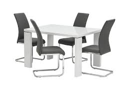 Soho 1.5 high gloss table with glass top CLEARANCE OFFER for collection