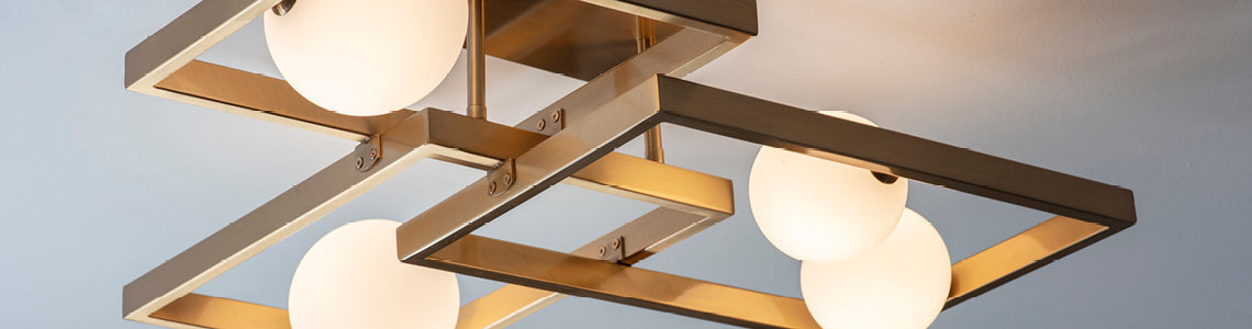 Vizo statement ceiling light fitting