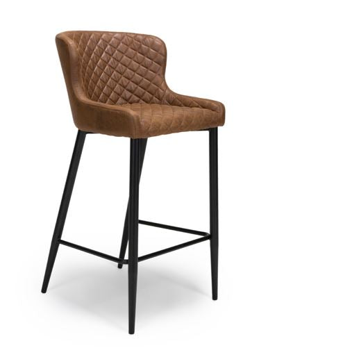 Charlie faux leather collections of bar stools and chairs reduced instore drop in today