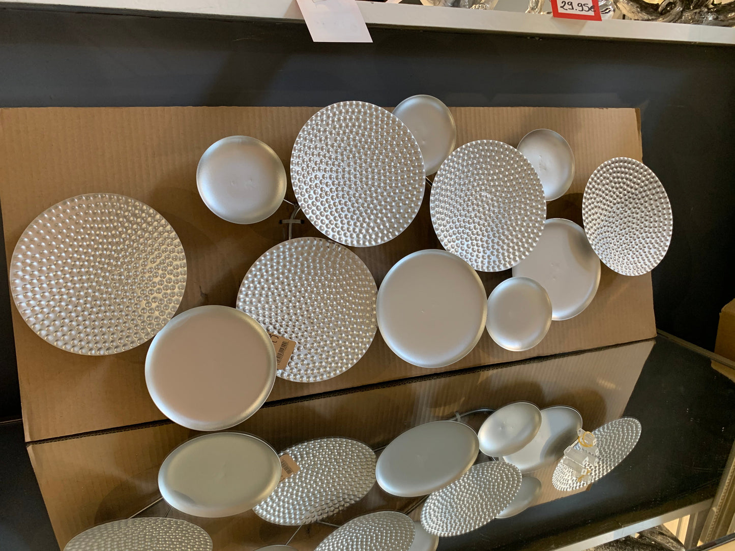 Circles wall art available in outlet store