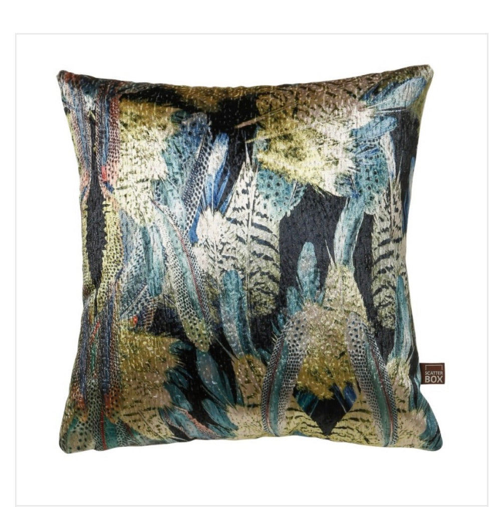 Scatterbox half price preen Blue / green cushion 58 cm collect Instore