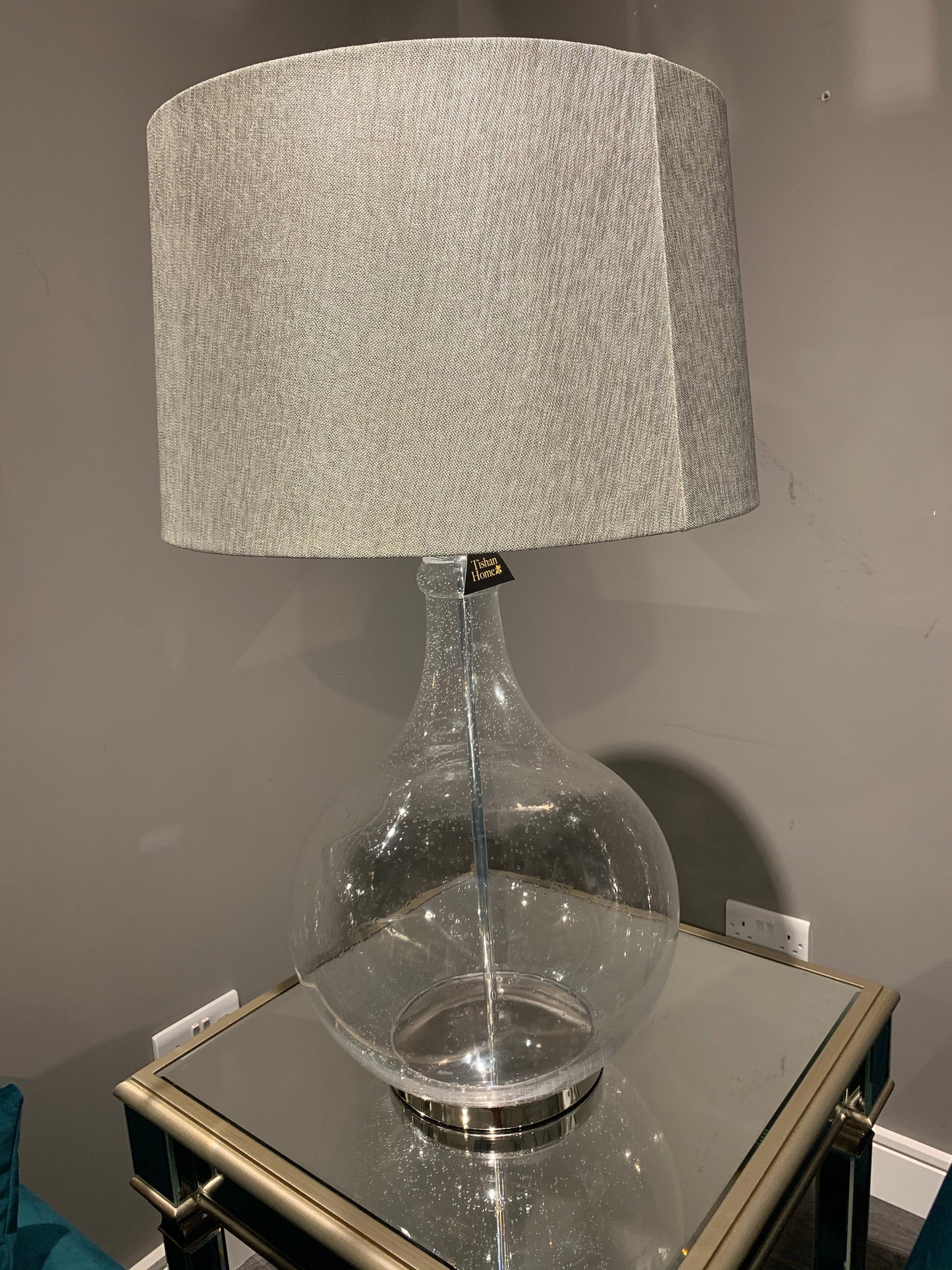 Tuscan bowl lamp w shade clearance