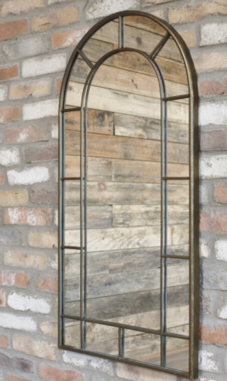 Arch mirror metal 107 cm x 55 cm