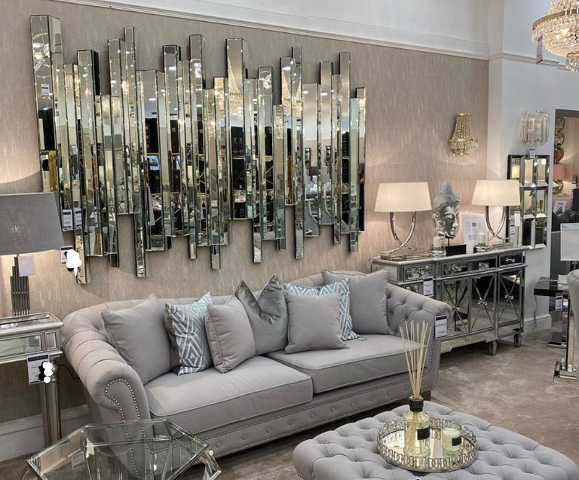 Prism Elan mirror 2 x set Showstopper SHOWHOUSE mirrors x pair of 2