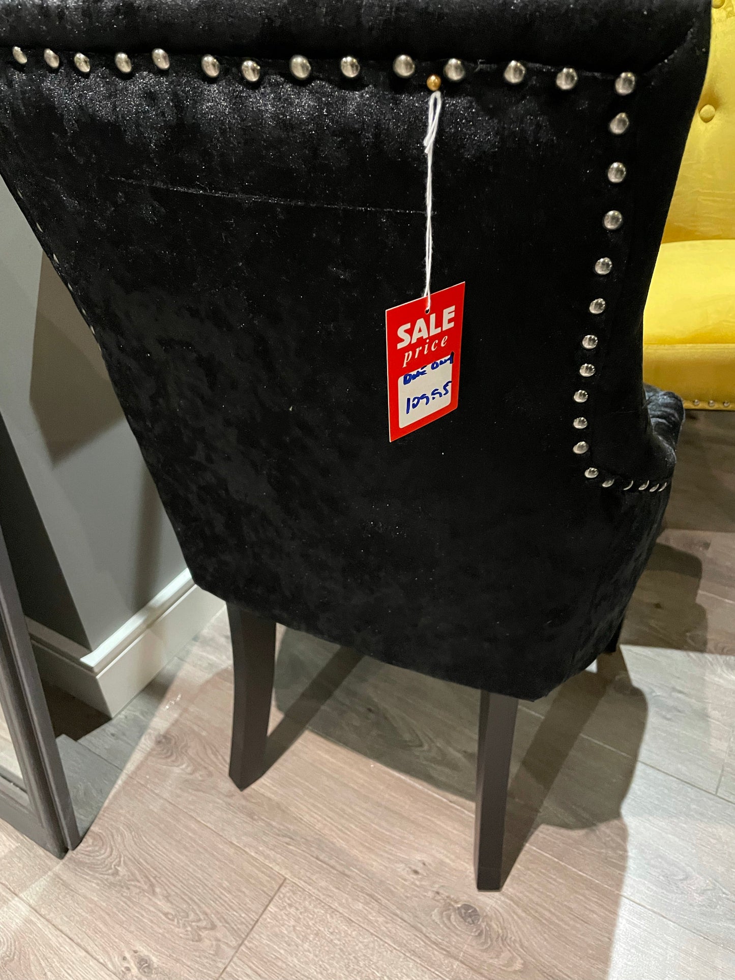 Holburn "sold as seen" silver unboxed chairs from warehouse . For Collection only