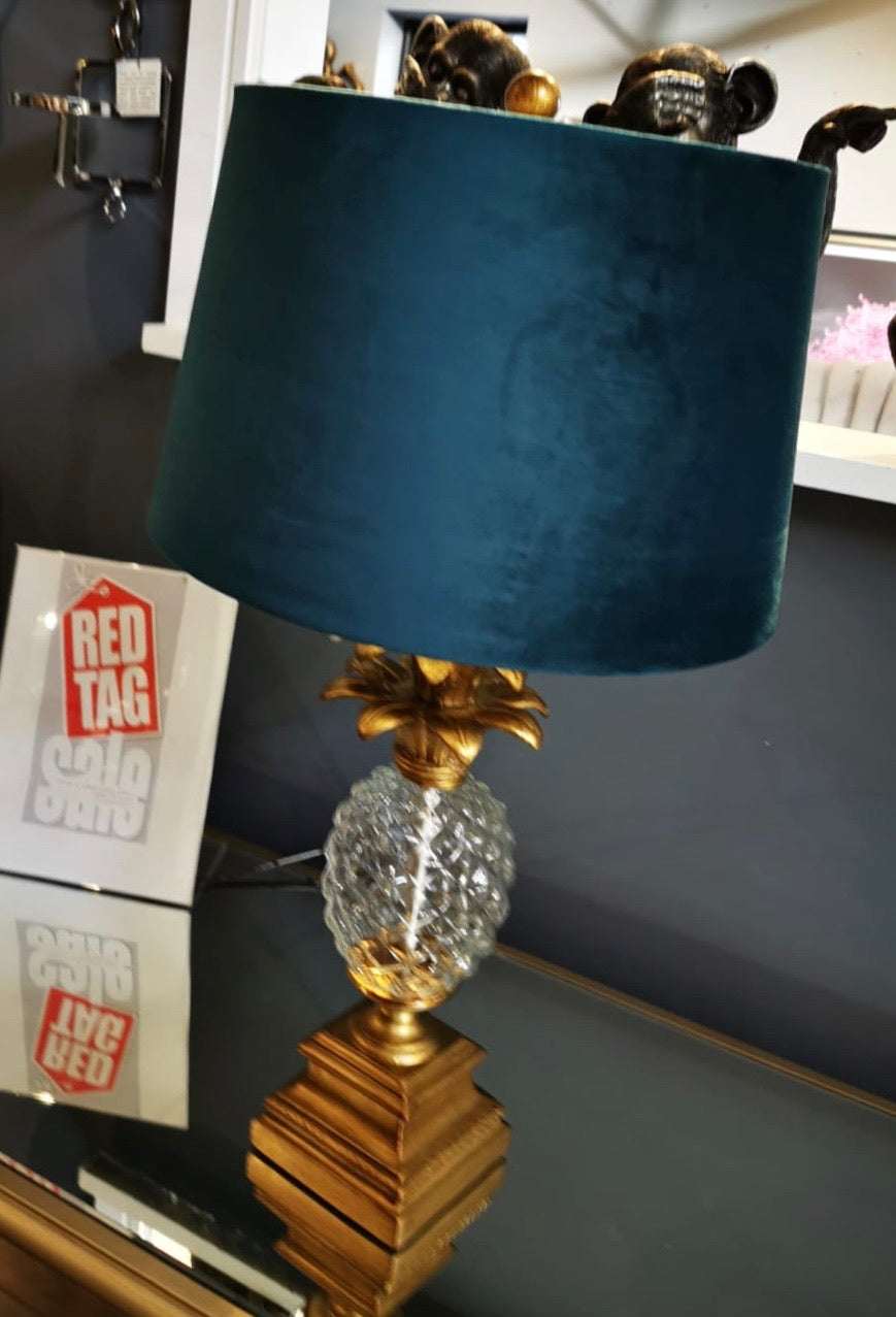 Ananas Pineapple table lamp with shade Half price 71 cm click n collect only