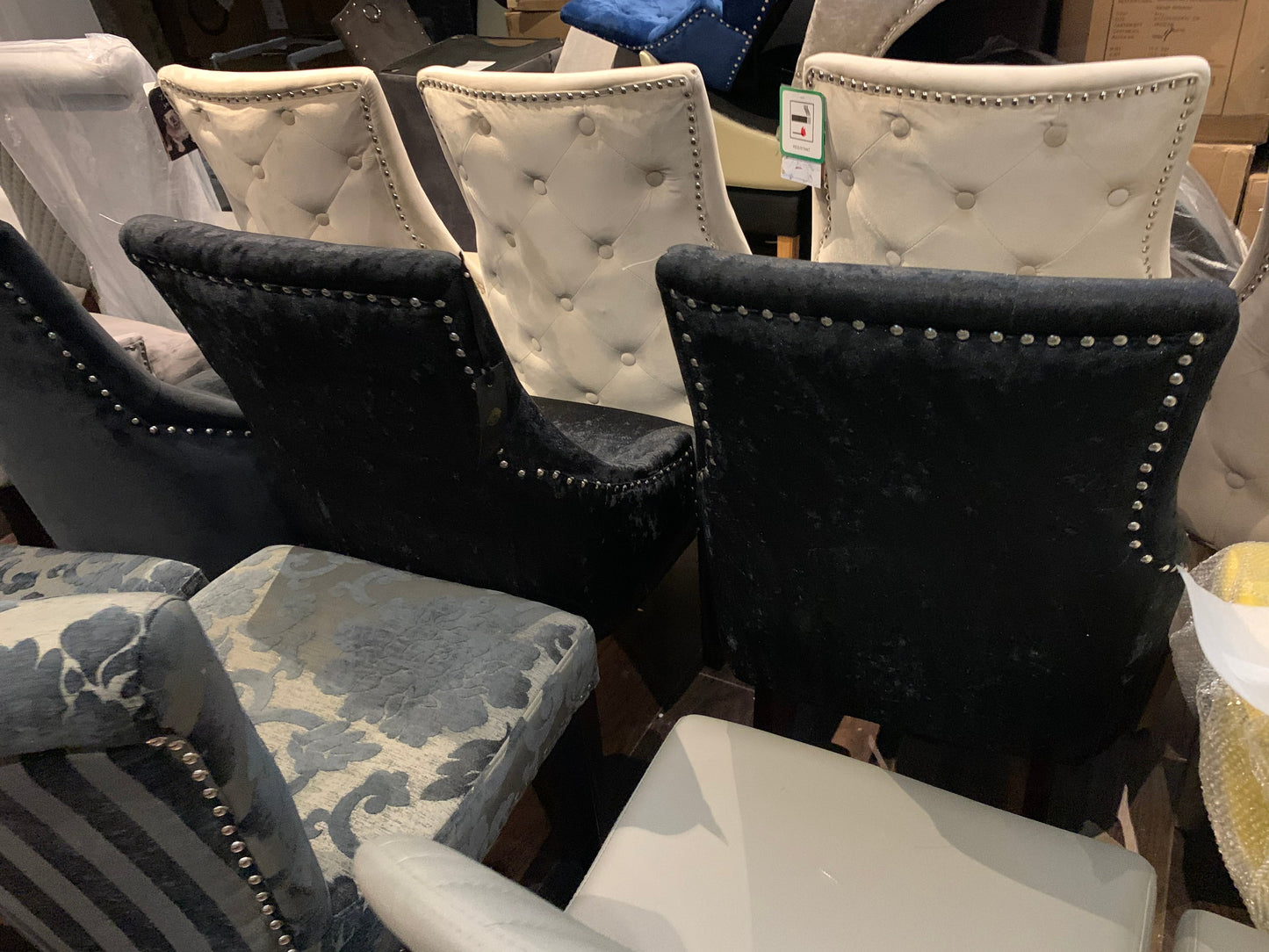 Unboxed Holburn Dining Chair Click N Collect reduced to clear in Warehouse Sale