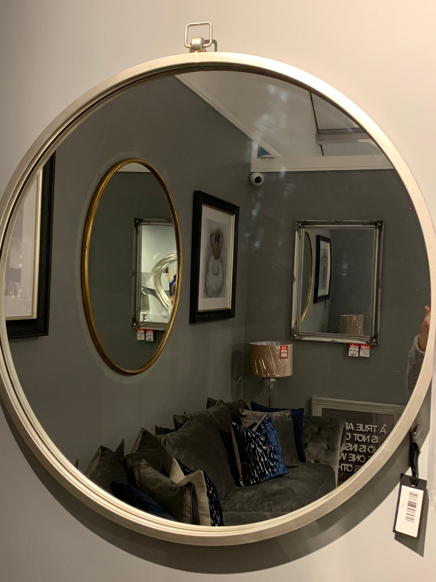 JACEN mirror in silver