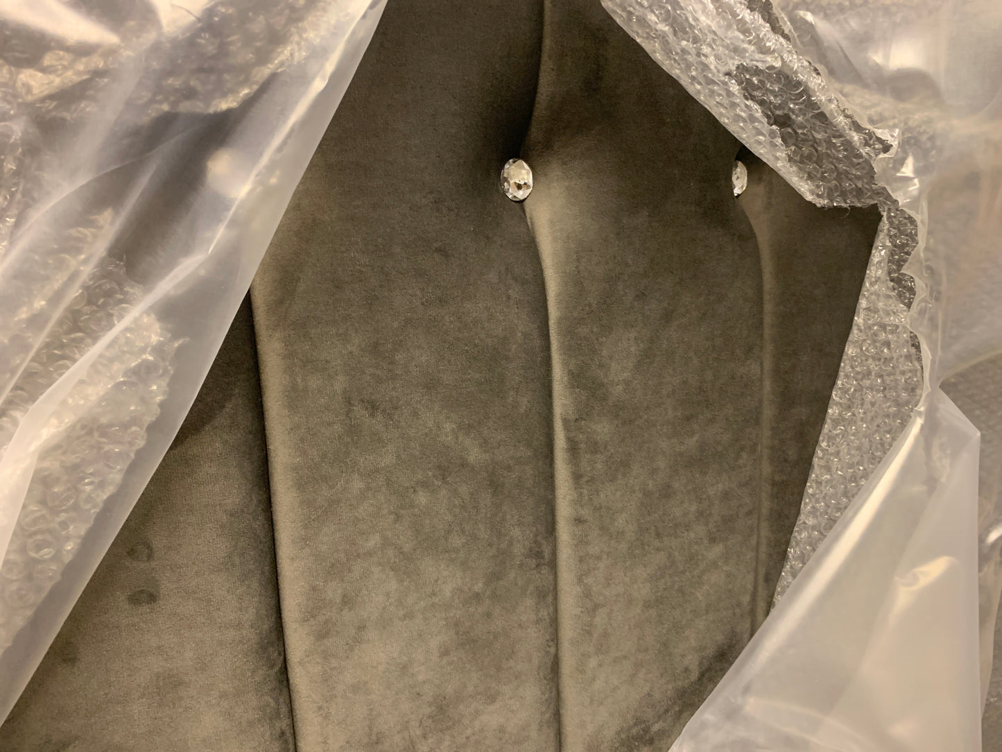 Venture headboard clearance selection Single grey sold as seen view in depot
