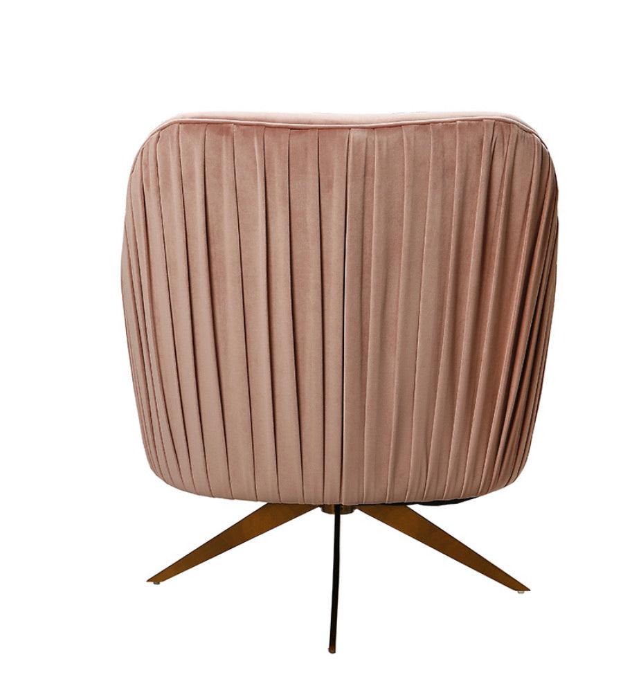Sia swivel Chair in blush pink totally stunning ! Reduced for collection