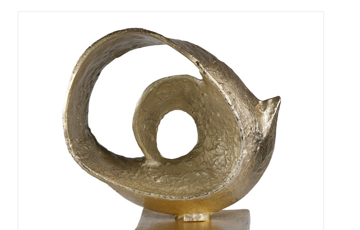 Gold sculpture