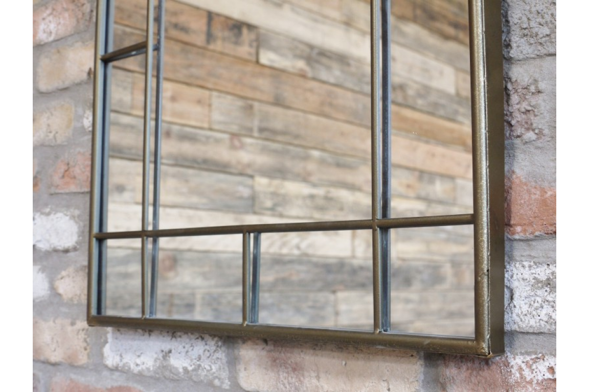Arch mirror metal 107 cm x 55 cm